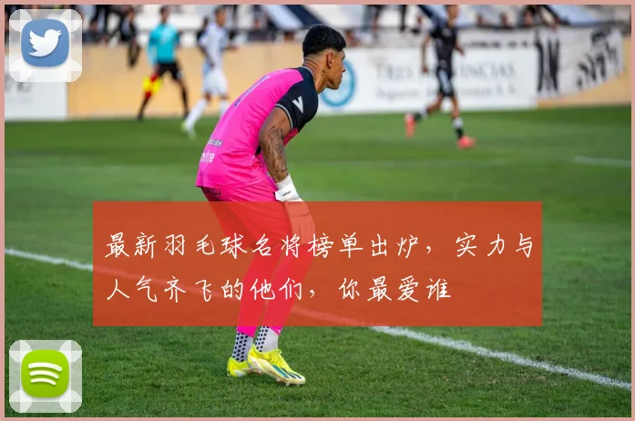 最新羽毛球名将榜单出炉，实力与人气齐飞的他们，你最爱谁
